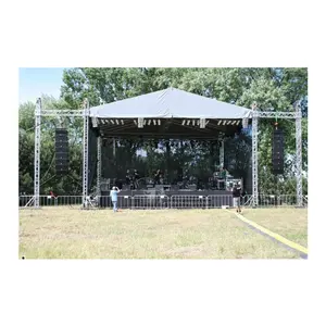 Sistema de armazón de escenario de iluminación de espiga de aluminio de gran oferta para concierto/exposición al aire libre