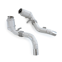 Convertisseur catalytique sport avec isolation en bande d'acier inoxydable pour l'amélioration de la puissance automobile
