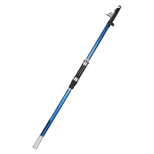 KALIOU metal 2.1m,2.4m,2.7m,3.0,3.6m long section hard rod surfcasting fishing rod for salt water