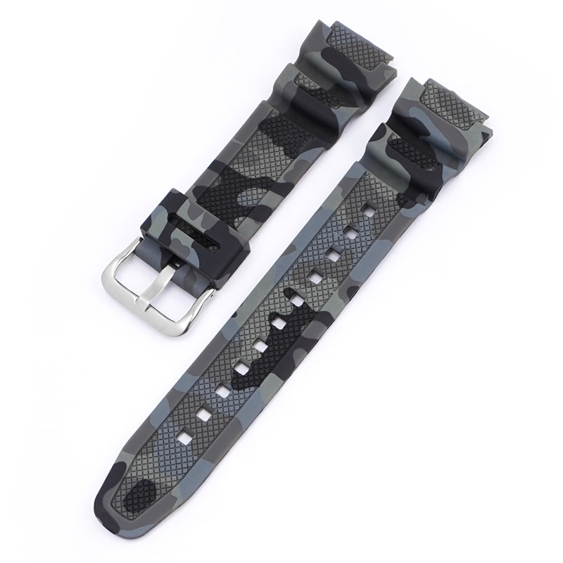 grey camouflage+silver buckle