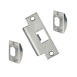 Custom Satin Full Lip Strike Brushed Stainless Steel Door Lock Strike Plate for <strong>Furniture</strong> Hardware <strong>Accessories</strong> - Product Image 3