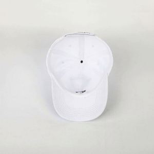 Customized Professional 6 Panel Adult Unisex Unstructured White Quick Dry Polyester Embroidery Hoop and Loop Baseball <b>Hat</b> - Product Image 6