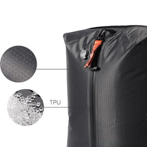 Sac de Compression de voyage en Silicone léger Portable stockage PE hermétique pour rafting taille de pompe de vêtements de Compression sous vide - Product Image 1