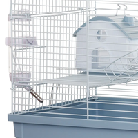 Kit de démarrage pour hamster de 23 pouces, cage pour petits animaux, cage pour hamsters et gerbilles, cage pour animaux de compagnie d'intérieur et petits animaux