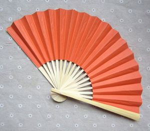 Personalized Wedding <b>Hand</b> <b>Fans</b> Custom Crafts Bamboo Style Paper <b>Fans</b> for Weddings and Special Occasions - Product Image 4