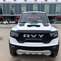 Camion utilitaire électrique XINGPENG 4 portes, larges extensions d'ailes, écran tactile, batterie au lithium, phares LED, autonomie 101-200 km