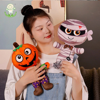 Halloween transfrontalier Halloween drôle poupée citrouille vampire crâne en peluche jouet poulet ornements