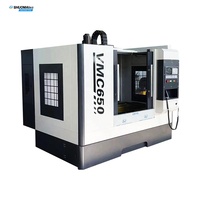 Système GSK SIEMENS FANUC de haute précision, quatrième axe, petit centre d'usinage vertical CNC VMC650
