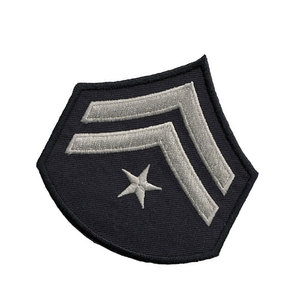 Parche de Chevron de Alta Calidad para Uniforme, Bordado, con Logotipo Personalizado, Termoadhesivo o para Coser - Product Image 3