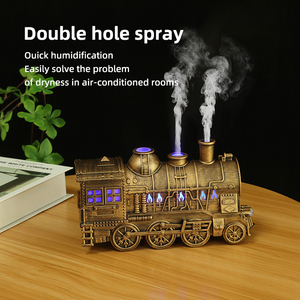 Best Selling Train Style Portable Table Ultrasonic Aromatherapy <b>Diffuser</b> Cool Mist Air Humidifier Essential <b>Oil</b> Humidifier - Product Image 1