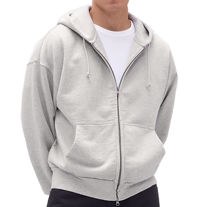 Sweat à capuche unisexe sportif avec fermeture éclair, sweat à capuche pour homme, logo personnalisé, motif, sweat à capuche oversize, sweat à capuche pour homme de haute qualité - Product Image 1