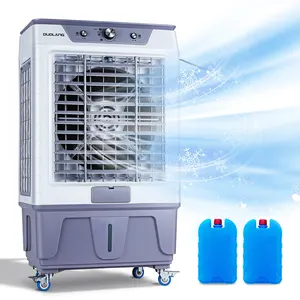 Air Cooler Refrigerador ar elétrico refrigerado a água Caixa gelo ar condicionado solar