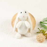 Jouet de renard en tricot pour la photographie Amigurumi ours en peluche lapin agneau Lion pingouin jouet nouveau-né Photo Shoot poupée accessoires