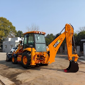 Excavatrice sur roues JCB 3CX jaune, moteur Changchai, équipement de construction moyen PLC - Product Image 5