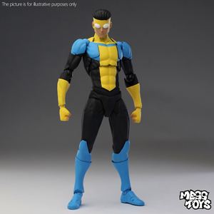 MESS TOYS Figurine articulée en PVC écologique Invincible Young Hero Mark Neighbor et Best Friend - Product Image 2