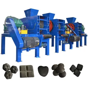 China HOT High Quality New Technology Mill Scale BBQ Charcoal smokeless coal ball briquette press machine