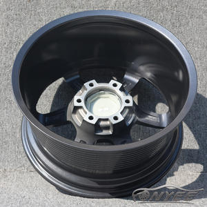 Fonyee للأشعة 37 18 بوصة 18x9 6x1.2 Mag سبيكة سوداء 6 ثقوب Huecos عجلات سيارة ركاب عجلات سيارات Rines لتويوتا - Product Image 4