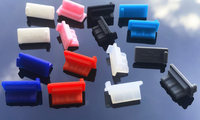 Prise usb en caoutchouc de silicone noir étanche de haute qualité personnalisée en usine