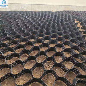 HDPE geocell đường lái xe sỏi lưới nhựa geocell giá tốt cho đường HDPE kết cấu/đục lỗ geocell cho tường chắn dốc - Product Image 5