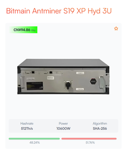 Bitmain <strong>Antminer</strong> U3 S19 XP+ 512Th/s Hydro-Cooled <strong>Bitcoin</strong> <strong>Miner</strong> - Product Image 6