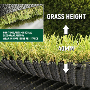 Césped Artificial de Alta Densidad en Rollo, Césped Sintético para Patio Trasero, Jardín, Decoración de Exteriores - Product Image 3