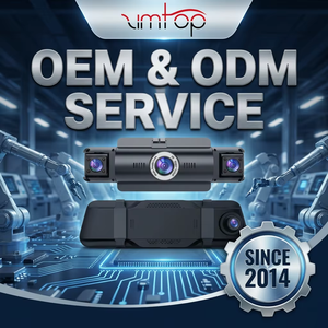 Cámara para Coche Zimtop N88 de 4 Canales 2K 1440P, Pantalla IPS de 3 Pulgadas, Control por Aplicación WiFi, Sensor G Opcional, DVR de 4 Vías para <span class=keywords><strong>Uber</strong></span> <span class=keywords><strong>Taxi</strong></span> - Product Image 2