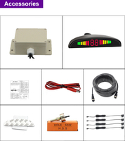 Kit de Mesure d'Espace Avant et Arrière pour Chariot Élévateur, Système d'Aide au Stationnement, Détecteur de Radar, Capteur de Stationnement Intelligent pour Voiture OEM