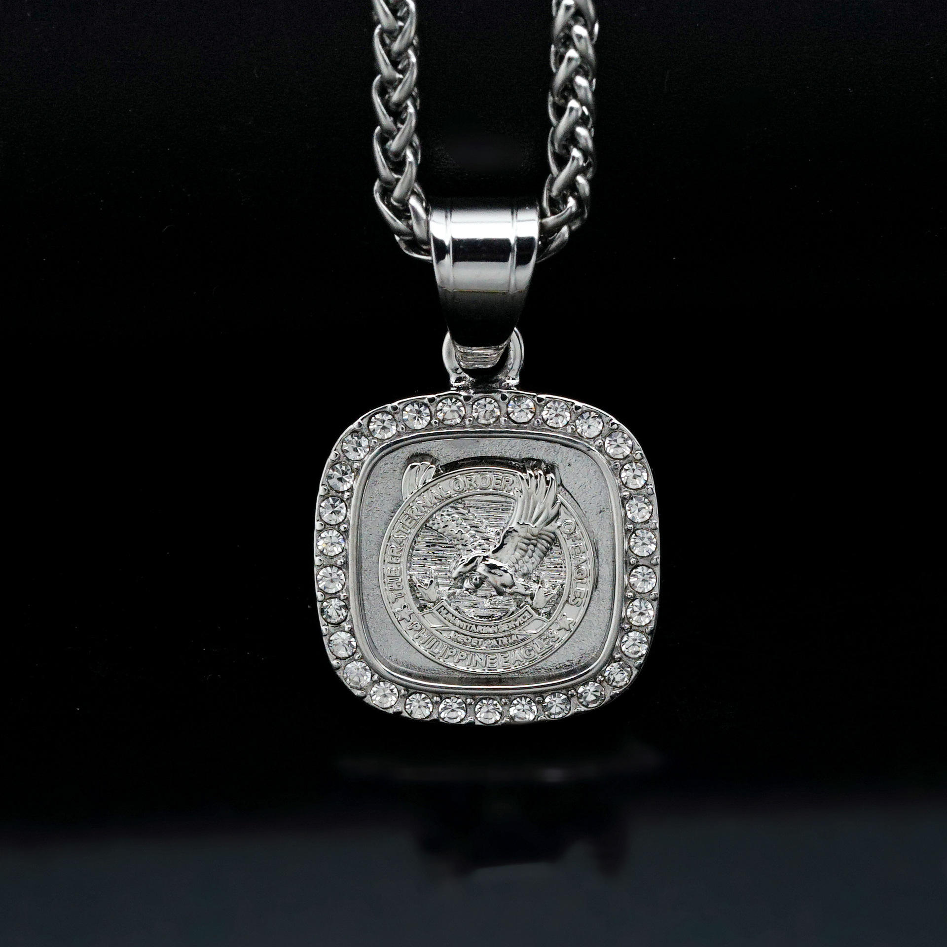 2 Silver Single Pendant Without Chain
