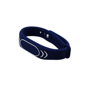 Silikon bileklik NFC 213 çip NFC ve RFID erişim kontrolü 55-65mm çap 13.56 MHz frekans bileklik - Product Image 5