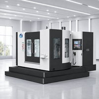 Centre d'usinage horizontal HS630 HS800 HS1000 BT50, machine de fraisage CNC haute précision pour pièces métalliques