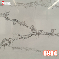 Nouvelle Arrivée 2026 – Quartz veiné 18 mm, Vente en Gros Usine pour Comptoirs de Cafés et Meubles de Salle de Bain d'Appartements