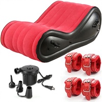 JIUZE Prix d'usine Fauteuil gonflable ergonomique en PVC lavable, avec soutien corporel en forme de S, pour yoga, couple et détente, personnalisable