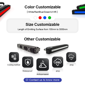 התאמה אישית זמינה 24 וולט 3000 מ "מ 3400 מ" מ גודל גבוהה בעוצמה גבוהה לבן הוביל אורות ליישומי סריקה קו - Product Image 5