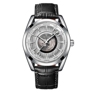 Reloj Mecánico para Hombre Black Knight con Movimiento NH35, Logotipo Personalizado, Bisel de Cerámica, Cristal de Zafiro, Resistente al Agua 100M - Product Image 2