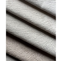 Tissu d'ameublement en chenille 100% polyester imprimé sergé de haute qualité, durable, doux, imperméable et extensible pour canapé et mobilier
