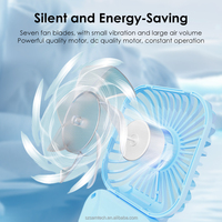 Petit ventilateur ventilateur de refroidissement silencieux Rechargeable personnel ventilateur à main refroidisseur d'air Gadgets de voyage Cool Electronics pour bébé cadeaux