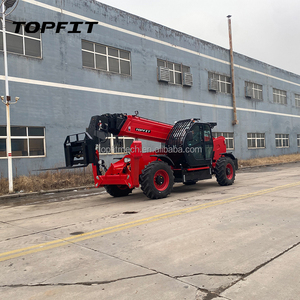 Cargador Telescópico TOPFIT con Cesta de 1.5m de Capacidad, Diésel, Alta Eficiencia, Multiusos, para Demolición de Edificios - Product Image 5