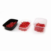 Boîtes à sauce pour laiterie avec couvercles en PP/PET 150cc 250cc – Contenants alimentaires jetables en plastique écologiques pour la vente à emporter (FMCG)