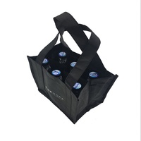 Sac fourre-tout en non-tissé laminé imprimé coloré Yulong avec compartiments, double poignée longue, écologique, logo personnalisé