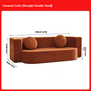 Sofá Cama Moderno, Simple, Desmontable, Lavable, Comprimido al Vacío, para Apartamento, para Sentarse, Acostarse, Plegable - Product Image 6