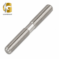 Guanlian Wholesale Customized Stainless Steel Double End Stud Bolt Zinc Plated Carbon Steel Threaded Rod Fastener