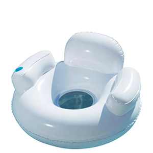 <span class=keywords><strong>Fauteuil</strong></span> gonflable en PVC robuste avec porte-gobelet Chaise longue en <span class=keywords><strong>plastique</strong></span> flottant épais en vinyle moderne et durable - Product Image 4