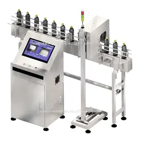Fast monitoring speed lid inspection machine cap inspect machine bottle filling capping machine for inspection