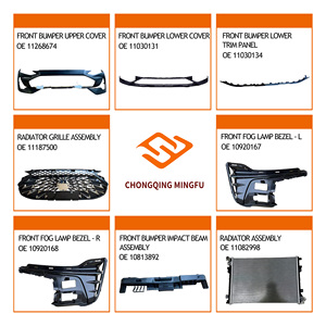 Kit complet <span class=keywords><strong>de</strong></span> réparation <span class=keywords><strong>de</strong></span> pare-chocs avant OEM pour MG One A - Module <span class=keywords><strong>de</strong></span> refroidissement <span class=keywords><strong>de</strong></span> <span class=keywords><strong>carrosserie</strong></span>, capot, radiateur, intercooler - Product Image 2