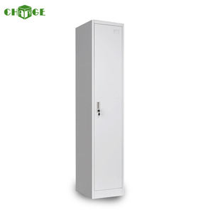 Armario de Acero, Armario de Almacenamiento de Metal de Una Puerta, Armarios con Cerradura para Ropa - Product Image 4
