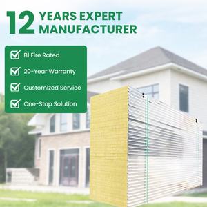 <span class=keywords><strong>Panel</strong></span> Sándwich <span class=keywords><strong>Aislante</strong></span> Ignífugo de Lana de Roca con Acero Colorido <span class=keywords><strong>para</strong></span> Paredes Divisorias y <span class=keywords><strong>Techos</strong></span> de Fábricas de Alimentos - Product Image 1