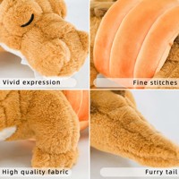 Peluche Mascotte Personnalisable pour Enfants, Matériaux Non Toxiques, Crocodile en Peluche, Enregistrable