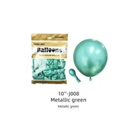 Ballons en latex métallisé épais de 10 pouces pour décorations de mariage, de maternelle et de fête, arrangements de ballons d'anniversaire