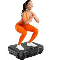 Plateforme vibrante pour la perte de poids - Utilisation à domicile - Plateforme vibrante pour tout le corps - Machine d'exercice pour le drainage lymphatique - Unisexe