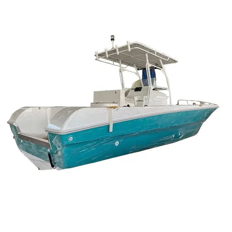 Fishing Boat For the Ocean 28ft Fiberglass Boat With Motor